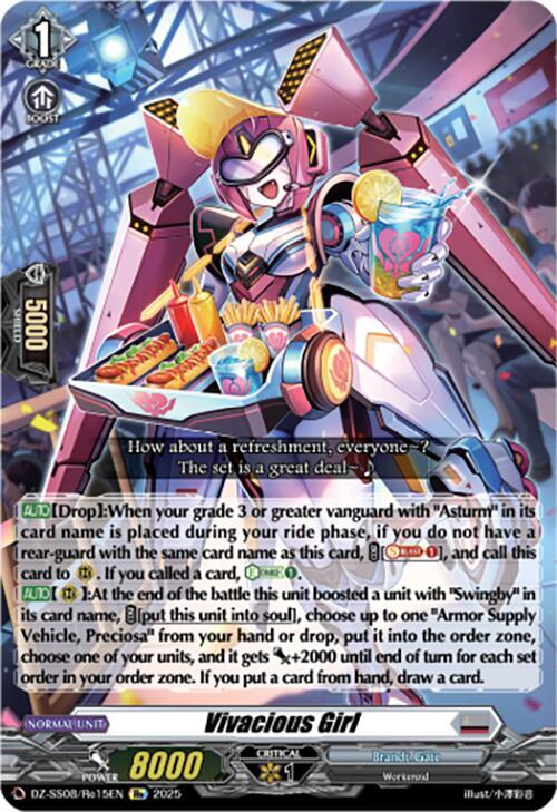 Vivacious Girl, DZ-SS08: Festival Booster 2025 DZ-SS08/Re15EN