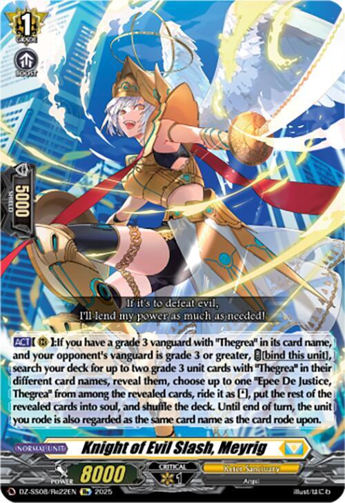 Knight of Evil Slash, Meyrig, DZ-SS08: Festival Booster 2025 DZ-SS08/Re22EN