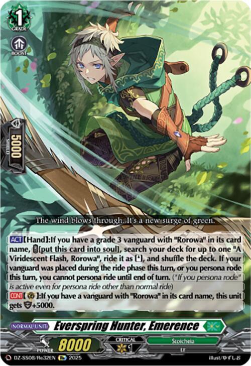 Everspring Hunter, Emerence, DZ-SS08: Festival Booster 2025 DZ-SS08/Re32EN