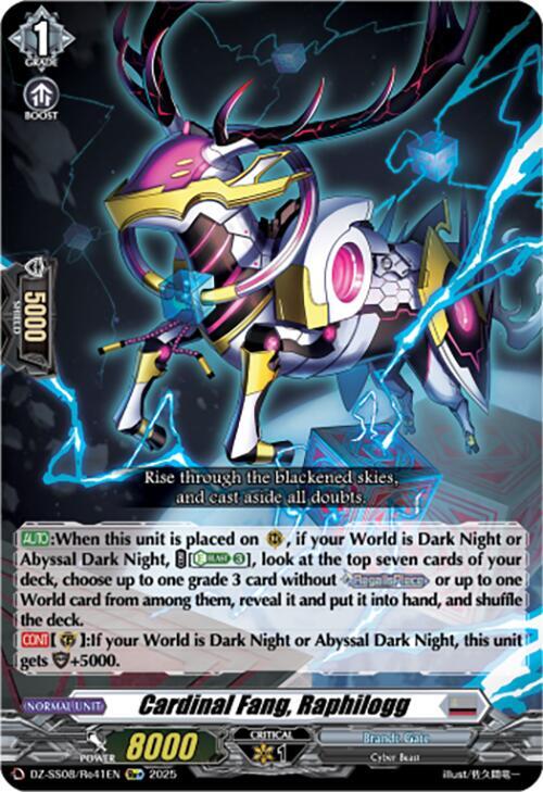 Cardinal Fang, Raphilogg (Re+), DZ-SS08: Festival Booster 2025 DZ-SS08/Re41EN