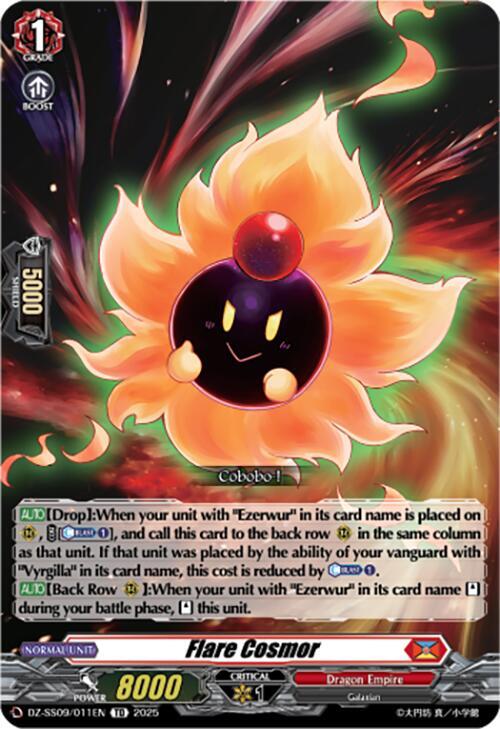 Flare Cosmor, DZ-SS09: Zero Tendo Start Deck DZ-SS09/011EN