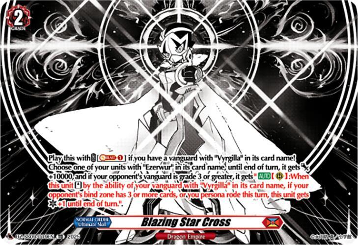 Blazing Star Cross, DZ-SS09: Zero Tendo Start Deck DZ-SS09/019EN