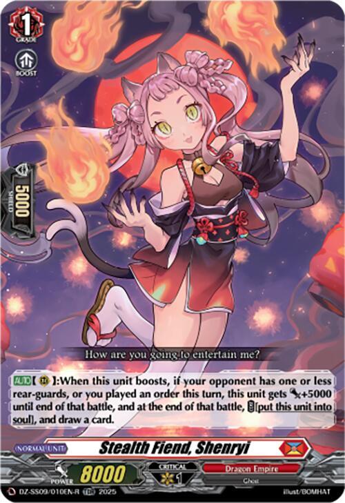 Stealth Fiend, Shenryi (TDR), DZ-SS09: Zero Tendo Start Deck DZ-SS09/010EN-R