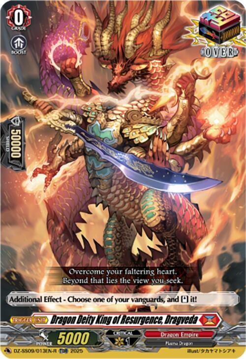 Dragon Deity King of Resurgence, Dragveda (TDR), DZ-SS09: Zero Tendo Start Deck DZ-SS09/013EN-R