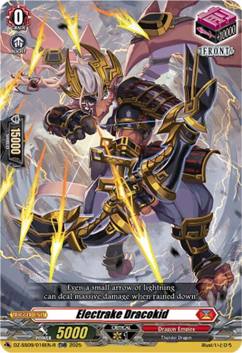 Electrake Dracokid (TDR), DZ-SS09: Zero Tendo Start Deck DZ-SS09/016EN-R