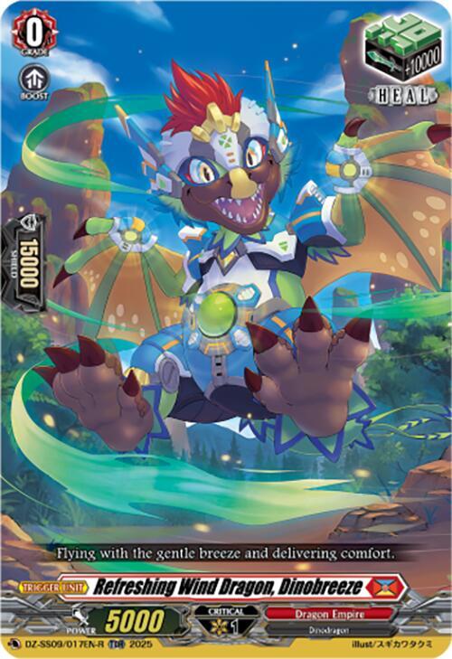 Refreshing Wind Dragon, Dinobreeze (TDR), DZ-SS09: Zero Tendo Start Deck DZ-SS09/017EN-R