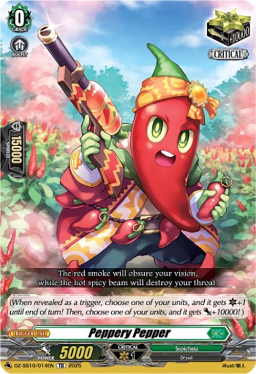 Peppery Pepper, DZ-SS10: Shiki Otei Start Deck DZ-SS10/014EN