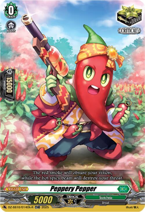 Peppery Pepper (TDR), DZ-SS10: Shiki Otei Start Deck DZ-SS10/014EN-R