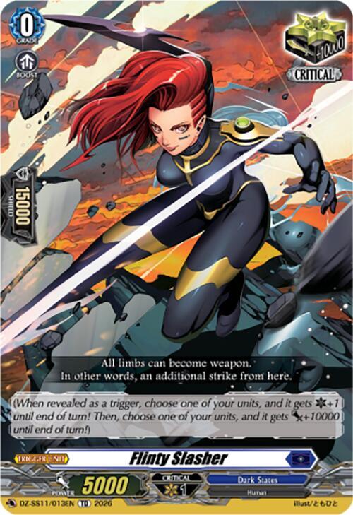 Flinty Slasher, DZ-SS11: Master Deckset -Hikari Myodo- DZ-SS11/013EN