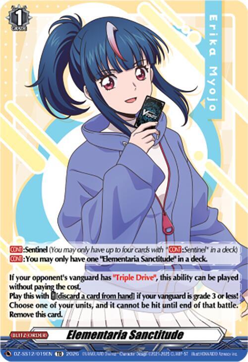 Elementaria Sanctitude, DZ-SS12: Master Deckset -Erika Myojo- DZ-SS12/019EN
