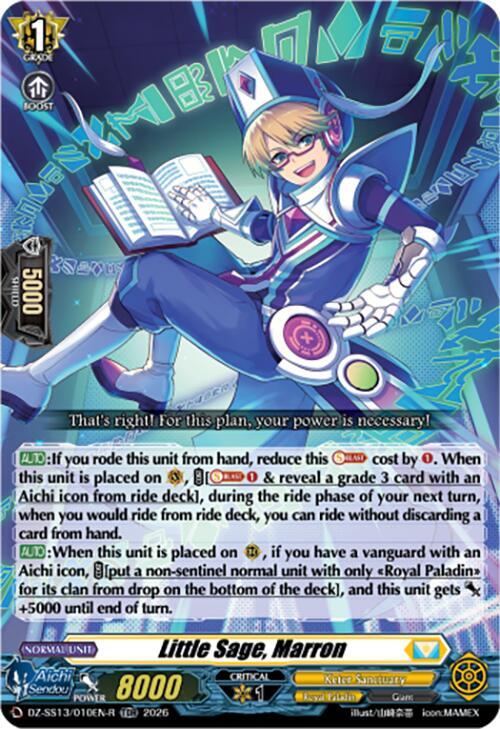 Little Sage, Marron (TDR), DZ-SS13: Blaster Blade Start Deck DZ-SS13/010EN-R