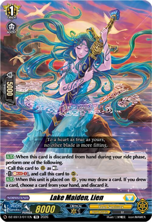 Lake Maiden, Lien, DZ-SS13: Blaster Blade Start Deck DZ-SS13/011EN