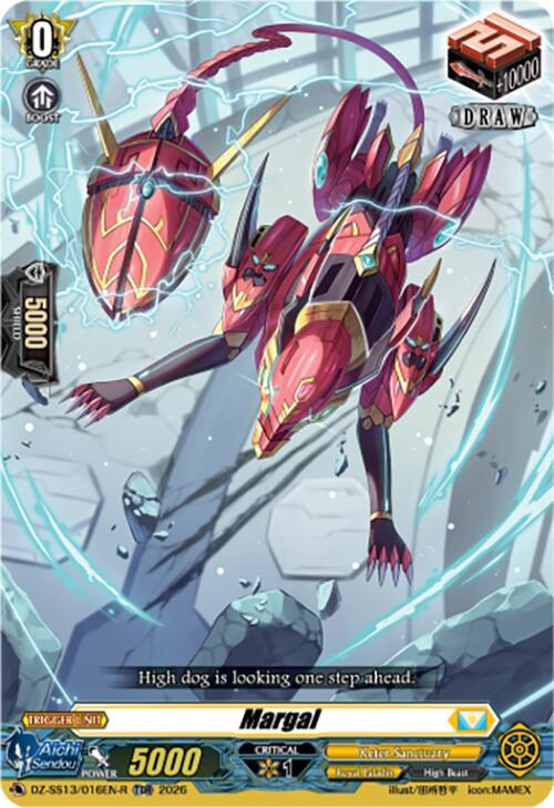 Margal (TDR), DZ-SS13: Blaster Blade Start Deck DZ-SS13/016EN-R
