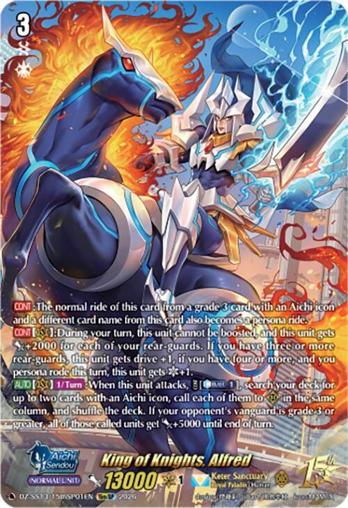 King of Knights, Alfred (15thSP), DZ-SS13: Blaster Blade Start Deck DZ-SS13/15thSP01EN