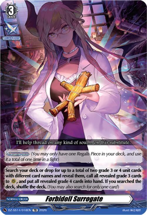 Forbidoll Surrogate, DZ-SS14: Dragonic Overlord Start Deck DZ-SS14/018EN