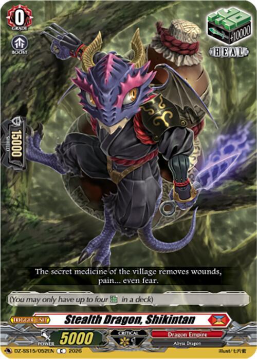 Stealth Dragon, Shikintan, DZ-SS15: The Legendary Vanguards DZ-SS15/052EN
