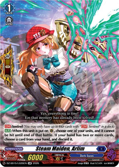 Steam Maiden, Arlim, DZ-SS15: The Legendary Vanguards DZ-SS15/LG26EN