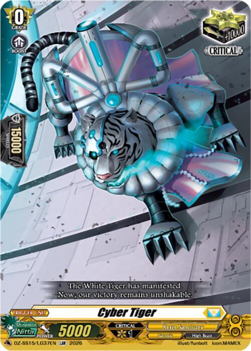 Cyber Tiger, DZ-SS15: The Legendary Vanguards DZ-SS15/LG37EN