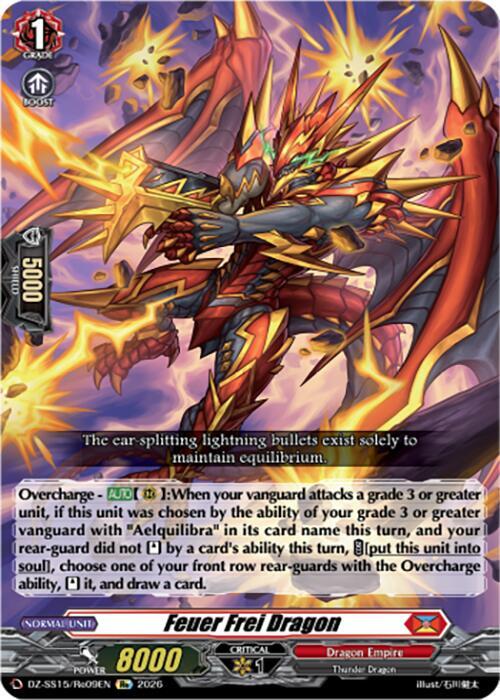 Feuer Frei Dragon, DZ-SS15: The Legendary Vanguards DZ-SS15/Re09EN