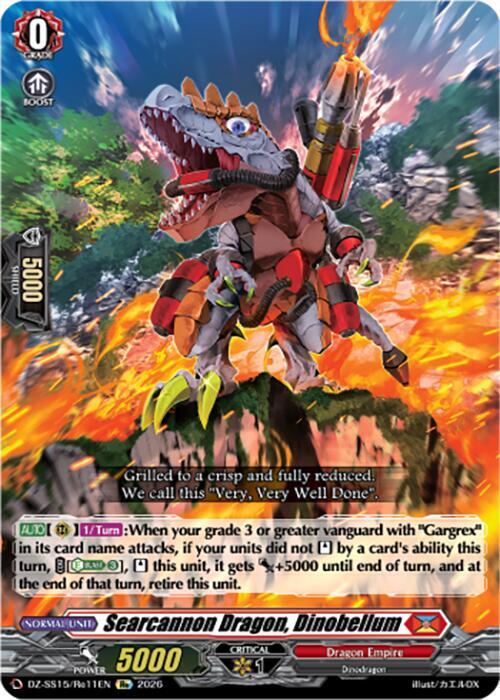 Searcannon Dragon, Dinobellum, DZ-SS15: The Legendary Vanguards DZ-SS15/Re11EN
