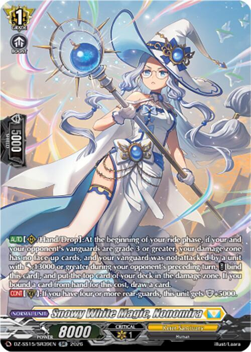 Snowy White Magic, Nonomira (SR), DZ-SS15: The Legendary Vanguards DZ-SS15/SR39EN