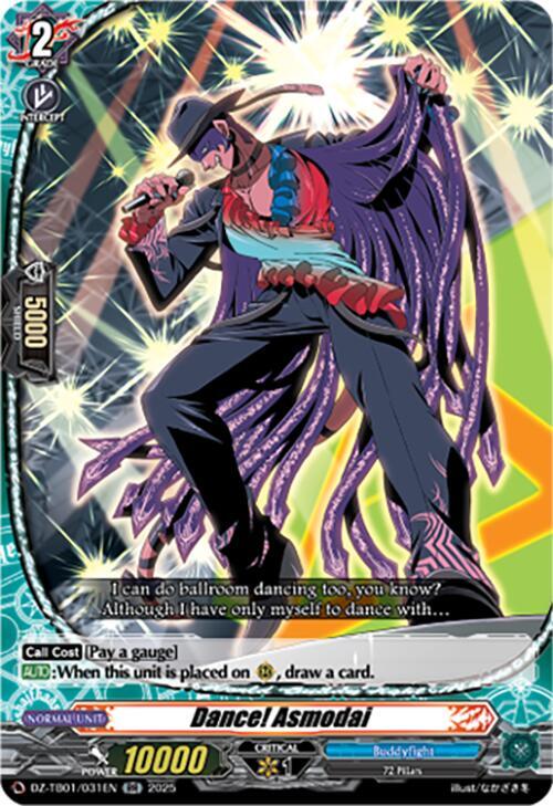 Dance! Asmodai, DZ-TB01: Future Card Buddyfight DZ-TB01/031EN