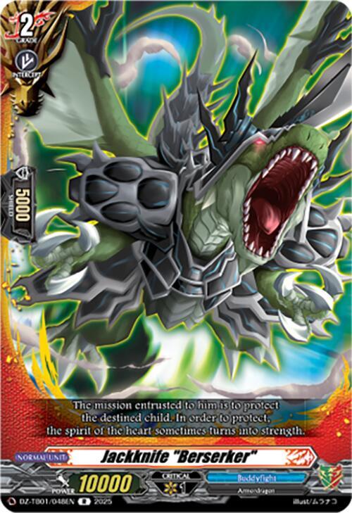 Jackknife "Berserker", DZ-TB01: Future Card Buddyfight DZ-TB01/048EN