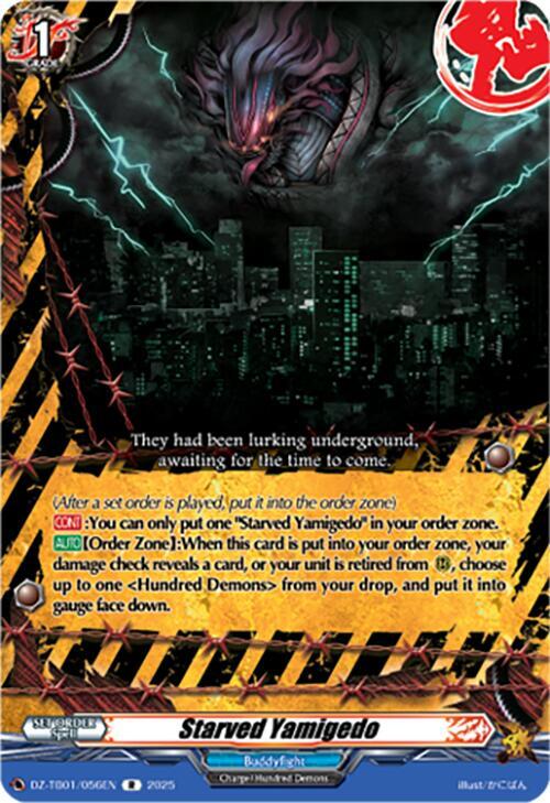 Starved Yamigedo, DZ-TB01: Future Card Buddyfight DZ-TB01/056EN