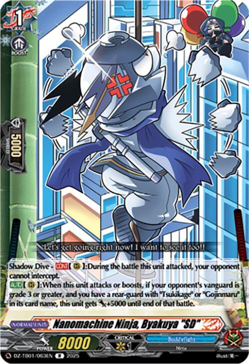Nanomachine Ninja, Byakuya "SD", DZ-TB01: Future Card Buddyfight DZ-TB01/063EN