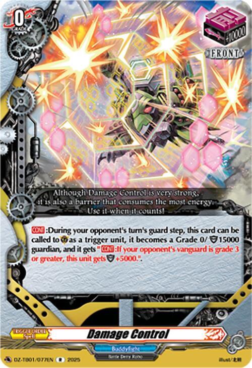 Damage Control, DZ-TB01: Future Card Buddyfight DZ-TB01/077EN