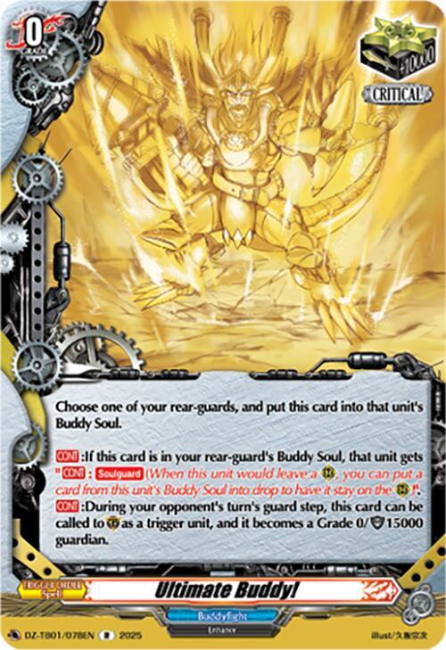 Ultimate Buddy!, DZ-TB01: Future Card Buddyfight DZ-TB01/078EN