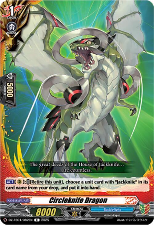 Circleknife Dragon, DZ-TB01: Future Card Buddyfight DZ-TB01/082EN