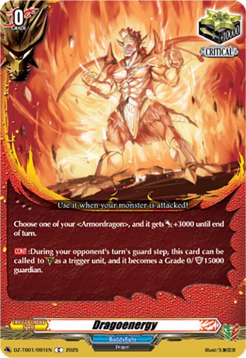 Dragoenergy, DZ-TB01: Future Card Buddyfight DZ-TB01/091EN