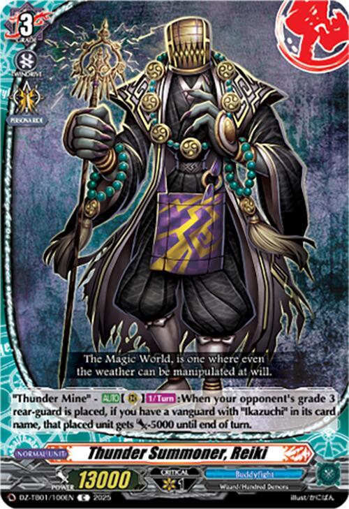 Thunder Summoner, Reiki, DZ-TB01: Future Card Buddyfight DZ-TB01/100EN