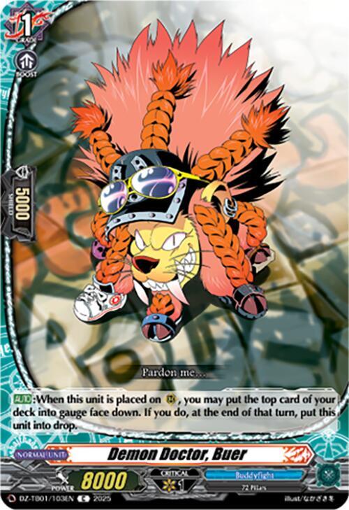Demon Doctor, Buer, DZ-TB01: Future Card Buddyfight DZ-TB01/103EN