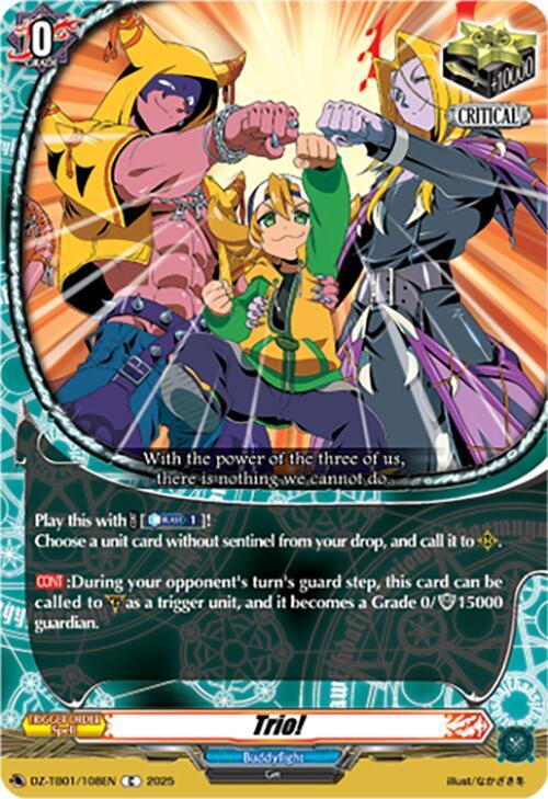 Trio!, DZ-TB01: Future Card Buddyfight DZ-TB01/108EN
