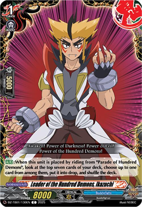 Leader of the Hundred Demons, Ikazuchi, DZ-TB01: Future Card Buddyfight DZ-TB01/130EN