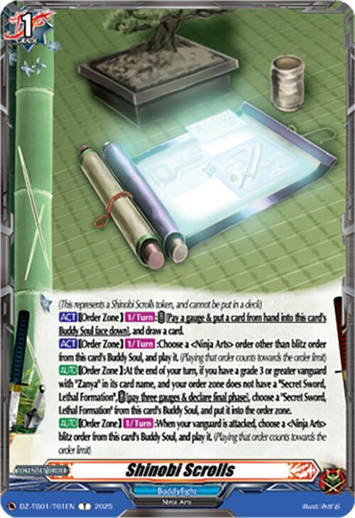 Shinobi Scrolls, DZ-TB01: Future Card Buddyfight DZ-TB01/T01EN