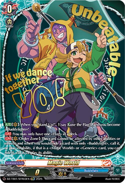 Magic World (SFR), DZ-TB01: Future Card Buddyfight DZ-TB01/SFR03EN
