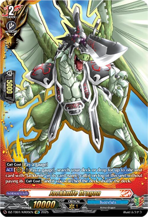 Jackknife Dragon (KR), DZ-TB01: Future Card Buddyfight DZ-TB01/KR05EN