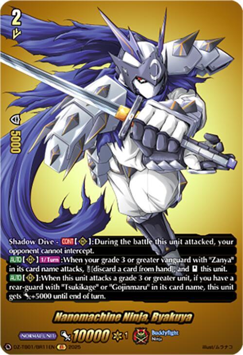 Nanomachine Ninja, Byakuya (BR), DZ-TB01: Future Card Buddyfight DZ-TB01/BR11EN
