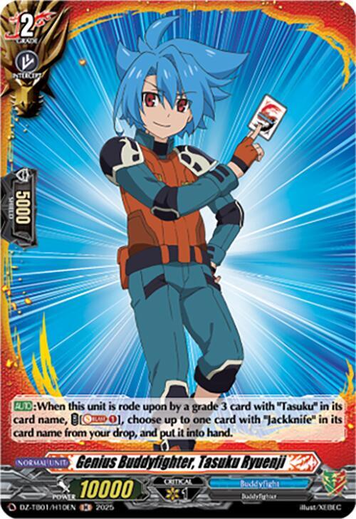 Genius Buddyfighter, Tasuku Ryuenji (H), DZ-TB01: Future Card Buddyfight DZ-TB01/H10EN