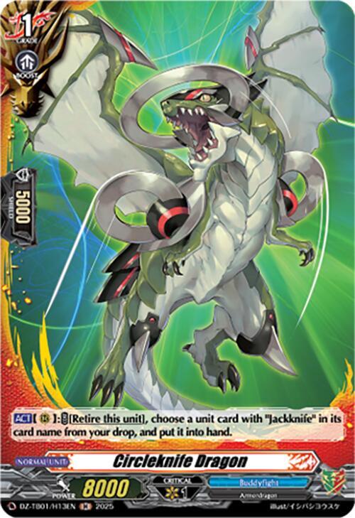 Circleknife Dragon (H), DZ-TB01: Future Card Buddyfight DZ-TB01/H13EN