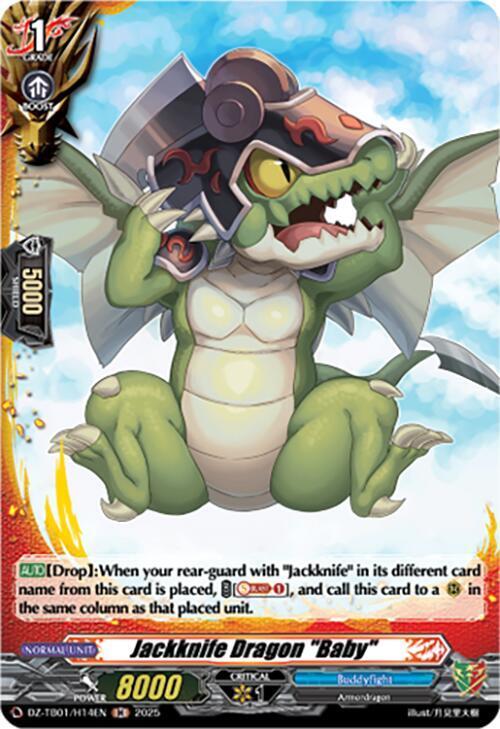 Jackknife Dragon "Baby" (H), DZ-TB01: Future Card Buddyfight DZ-TB01/H14EN