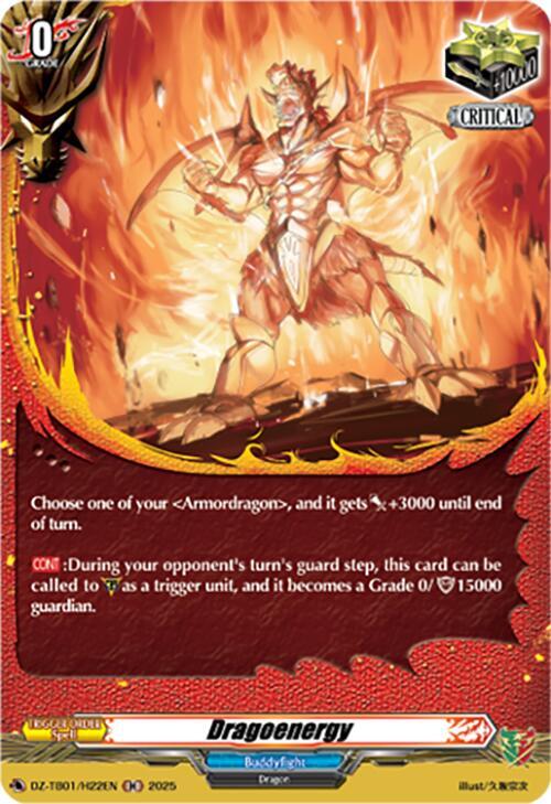 Dragoenergy (H), DZ-TB01: Future Card Buddyfight DZ-TB01/H22EN