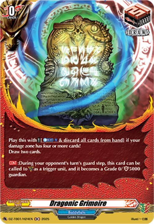 Dragonic Grimoire (H), DZ-TB01: Future Card Buddyfight DZ-TB01/H24EN