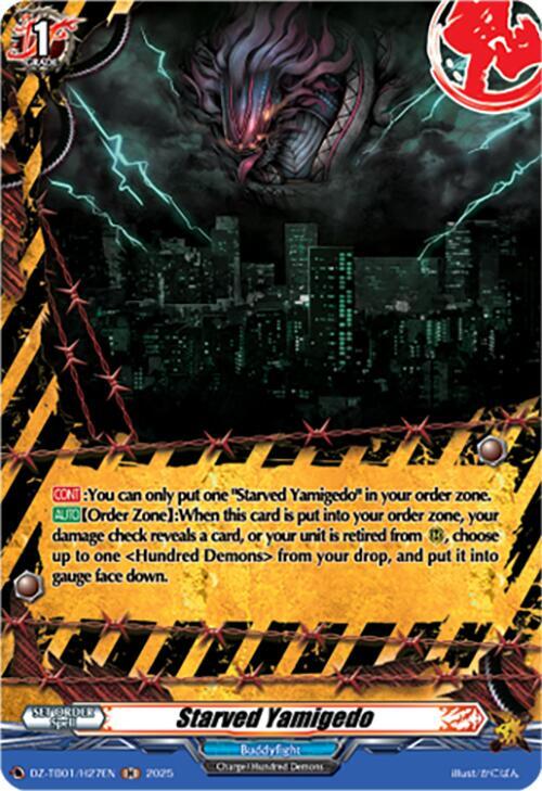 Starved Yamigedo (H), DZ-TB01: Future Card Buddyfight DZ-TB01/H27EN