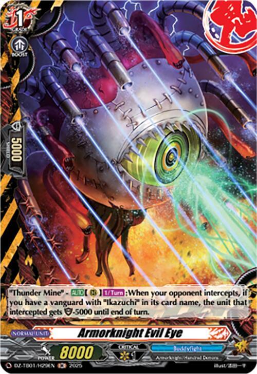 Armorknight Evil Eye (H), DZ-TB01: Future Card Buddyfight DZ-TB01/H29EN