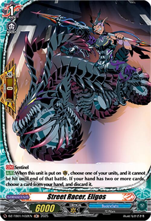 Street Racer, Eligos (H), DZ-TB01: Future Card Buddyfight DZ-TB01/H32EN