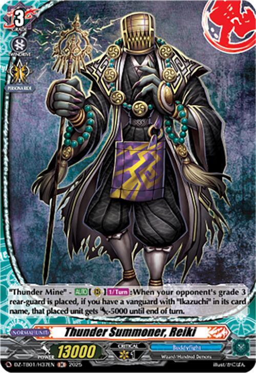 Thunder Summoner, Reiki (H), DZ-TB01: Future Card Buddyfight DZ-TB01/H37EN